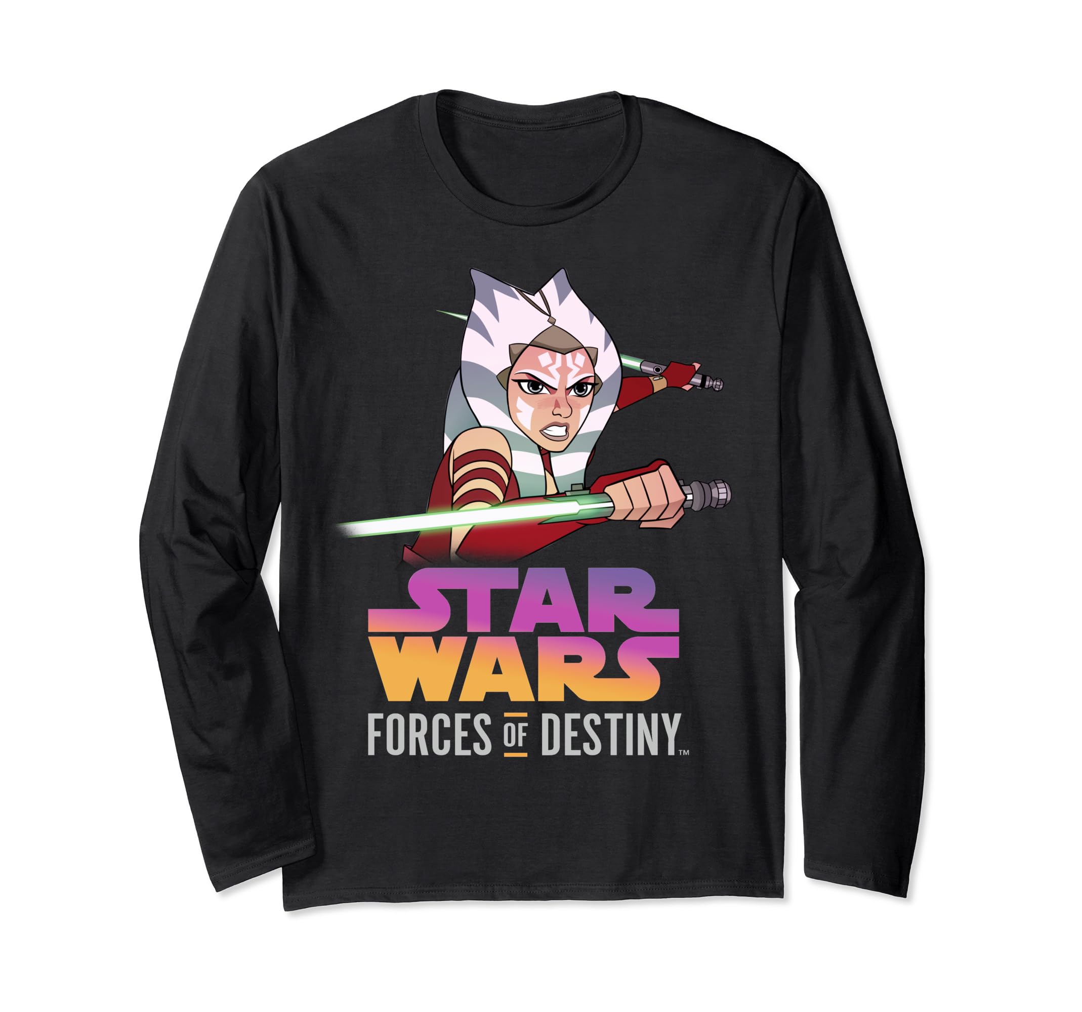 Star Wars Forces of Destiny Ahsoka Lightsaber Duo C1 Long Sleeve T-Shirt