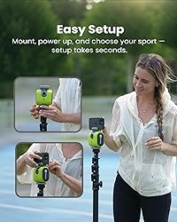 XbotGo Chameleon AI Auto Sports Action Camera - 4K