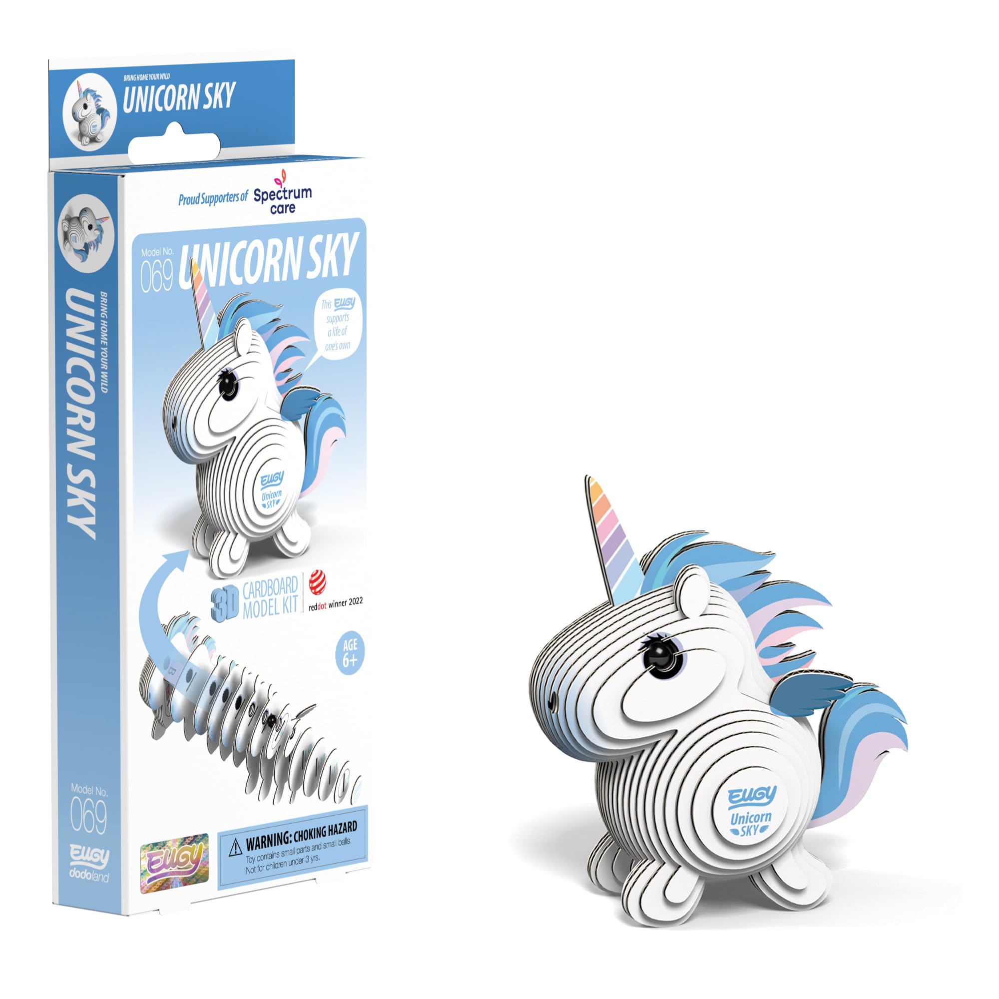 EUGY Unicorn Sky Model 3D Craft Kit