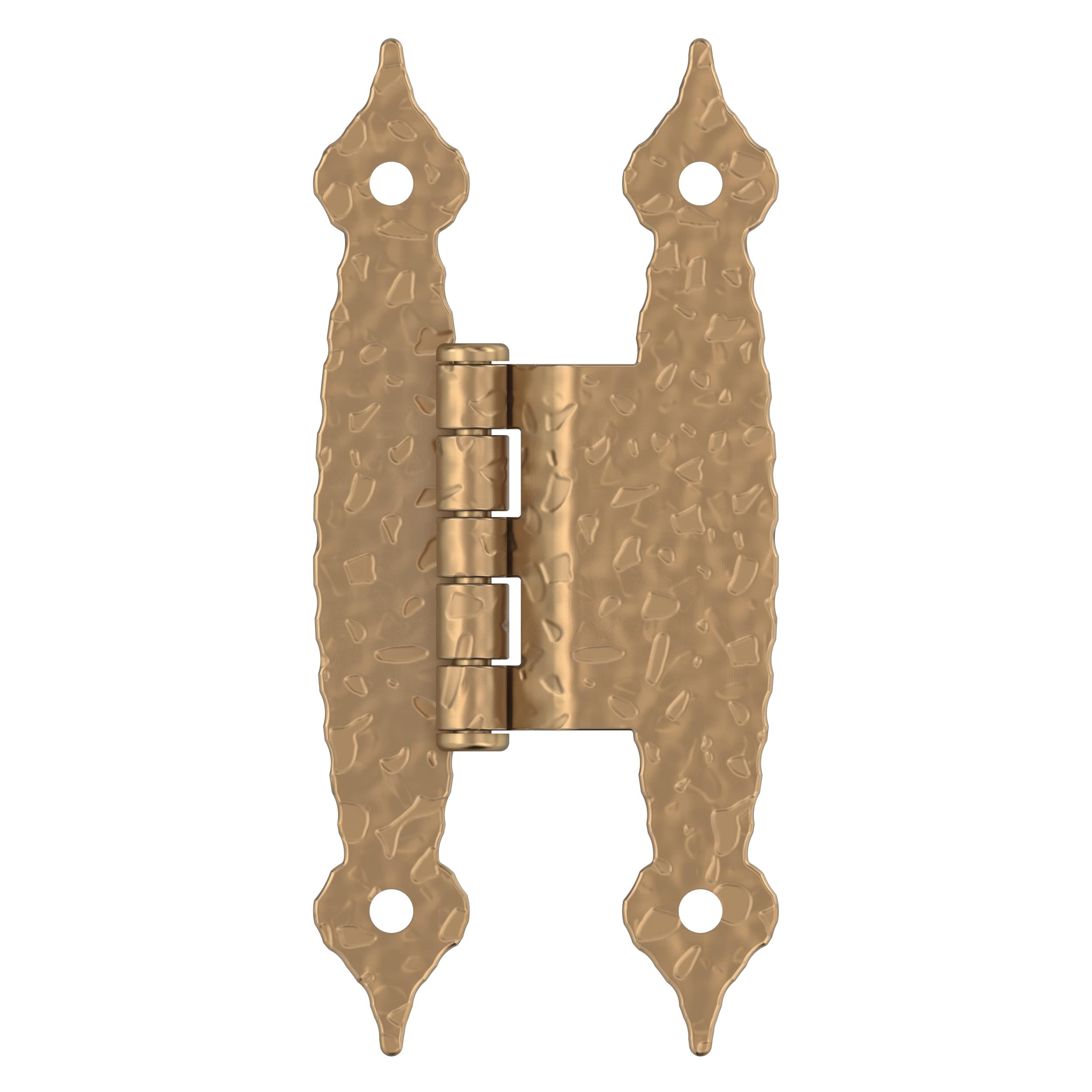 Photo 1 of Amerock BPR3406CZ | Cabinet Hinge | 3/8 in (10 mm) Offset Non-Self Closing Face Mount | Champagne Bronze | Kitchen Cabinet Door Hinge | 1 Pair/2 Pack | Functional Hardware