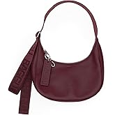 BAGGU Women's Small Recycled Leather Crescent Bag