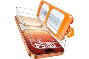 TOCOL for iPhone 17 Pro Max Screen Protector/iPhone 16 Pro Max Screen Protector 6.9 inch 9H Hardness Shatterproof HD Tempered