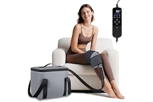 Ice Machine for Knee After Surgery, Cold Therapy Machine, Silent Pump, Pain Relief System, Comfort Pad for Knees Shoulders Wa