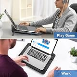TECKNET 12-17 Laptop Cooling Pad 3×1200RPM Quiet Fans USB Powered view 7