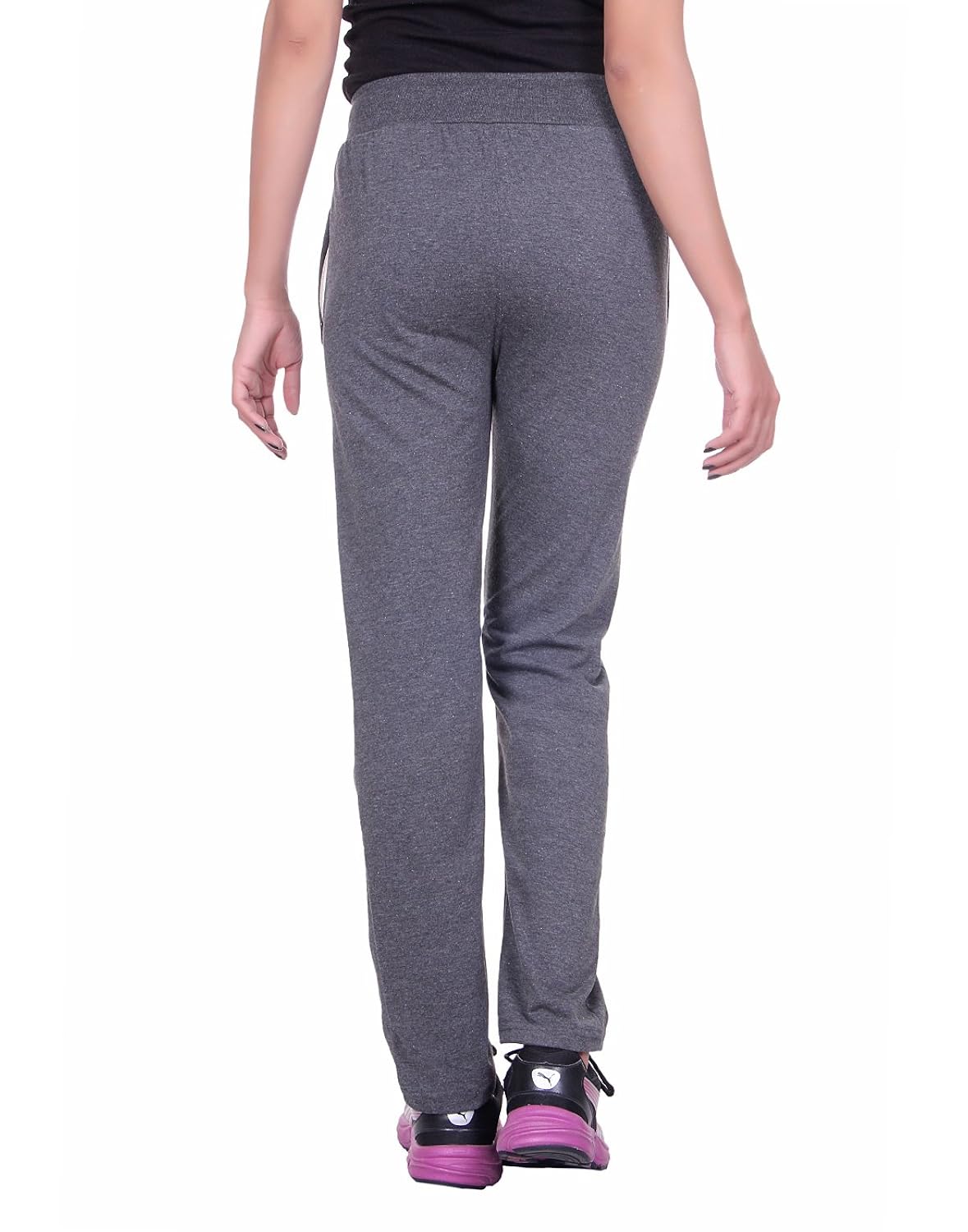 dfh women's cotton track pant