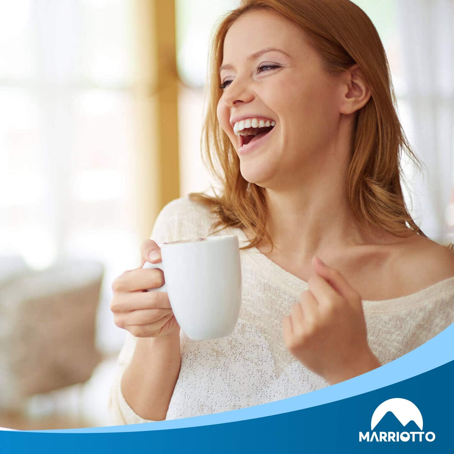 MARRIOTTO Water Filters for GE Refrigerators, Smart Water Filters for Refrigerators NSF 42 Certified Cartridges Compatible with MWF, MWFA, MWFP, GWF, GWFA, 46-9991, HDX FMG-1, WFC1201, 3 Packs: Home Improvement