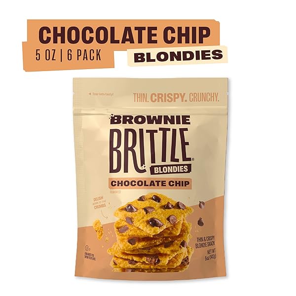 BROWNIE BRITTLE BLONDIE CHOCOLATE CHIP 6 CT./5 OZ.