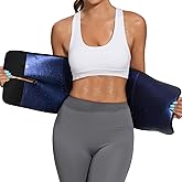Jueachy Waist Trimmer for Women Workout: Sweat Waist Trainer for Womens - Easy Clean for Men Gym