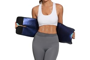 Jueachy Waist Trimmer for Women Workout: Sweat Waist Trainer for Womens - Easy Clean for Men Gym