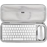 Aproca Case Compatible with Wireless Magic Keyboard 2 - MLA22LL/A and Magic Bluetooth Mouse 2, Portable Storage Bag for Accessories -Grey (Case Only)