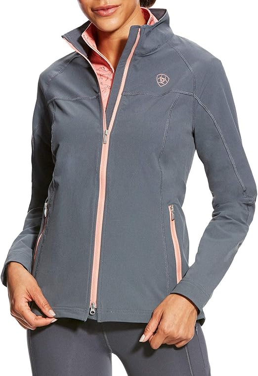 ARIAT Womens Agile Softshell Jacket Weathered Slate Amazon.co.uk