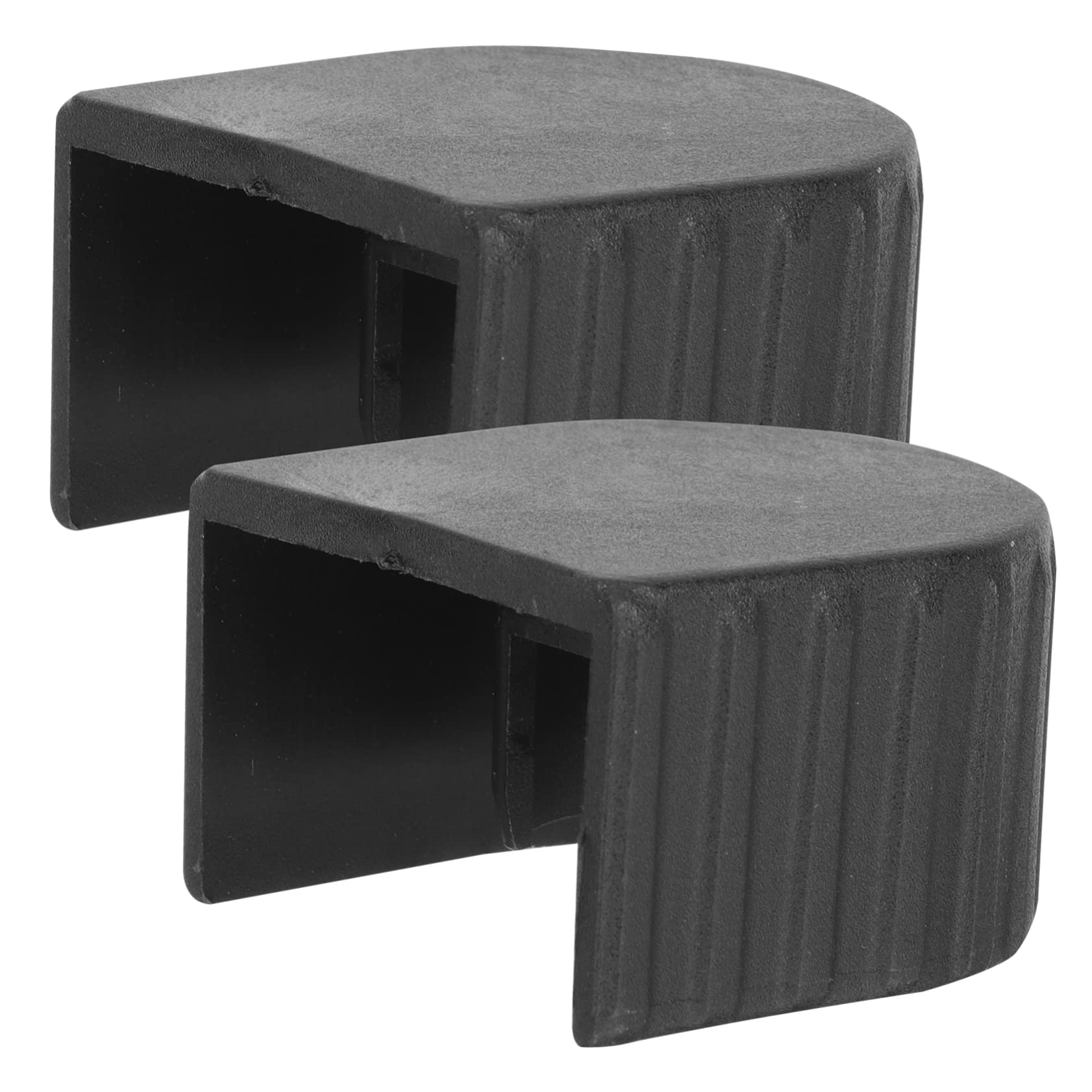 CAXUSD 2pcs Ladder Protective Caps Ladder Pads for Stability and Safety Replacement for Step Ladders and Telescopic Ladders