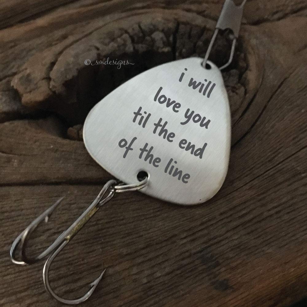 personalized fishing lures for father's day