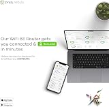 Zyxel SCR 50AXE AXE5400 WiFi 6E Router Nebula App Cloud Security Tri-band view 5