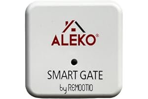 ALEKO Wi-Fi Smart Gate Opener Adapter | Garage Door Opener |WiFi and Bluetooth | iOS and Android App | Compatible: Apple Home (HomeKit), Amazon Alexa, Google Home, SmartThings, Siri Shortcuts