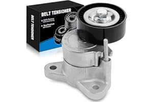 SZKAIDAG Belt Tensioner Assembly with Pulley for:-Jeep Patriot Compass for:-Dodge Avenger Journey Caliber for:-Chrysler 200 Sebring for:-Mitsubishi Lancer Outlander 2007-2020 2.0L 2.4L L4 OE# 39053