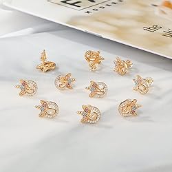 Unicorn Gifts for Girls - 14K Gold Unicorn Earrings