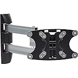 Amazon Basics Triple Arm Full Motion Articulating TV Wall Mount, fits TVs 13-32" up to 55lbs