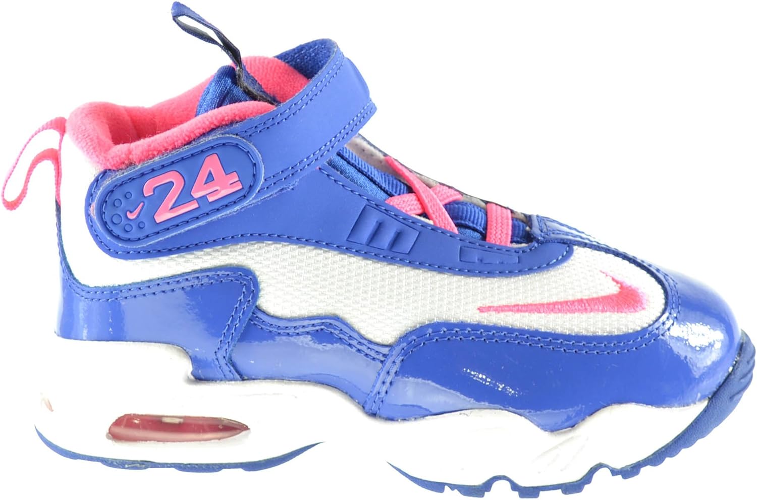 Amazon.com | NIKE Air Griffey Max 1 (TD) Baby Toddlers Shoes White/Digital Pink-Game Royal 