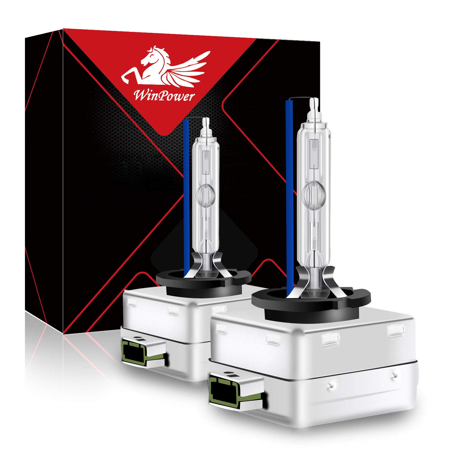 WinPower D3S 35W Xenon Headlight Bulb 12V Car HID Discharge Lamp 8000K Cool Blue X-treme Replacement Kit, 1 Pair
