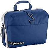 eagle creek Pack-It Reveal Hanging Toiletry Kit - Lies Flat or Hangs, with Hanging Hook and Tons of Pockets, Water-Resistant, Az Blue/Grey - One Size