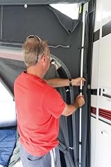Kampa Deluxe Aluminium Alloy Rear Upright Poles Pair 235-250 cm view 1