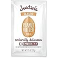 Justins Classic Peanut Butter Singles, 1.15 OZ, (Package May Vary)