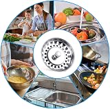 OWill Kitchen Sink Strainer Plug 78mm Stainless Steel Universal view 6