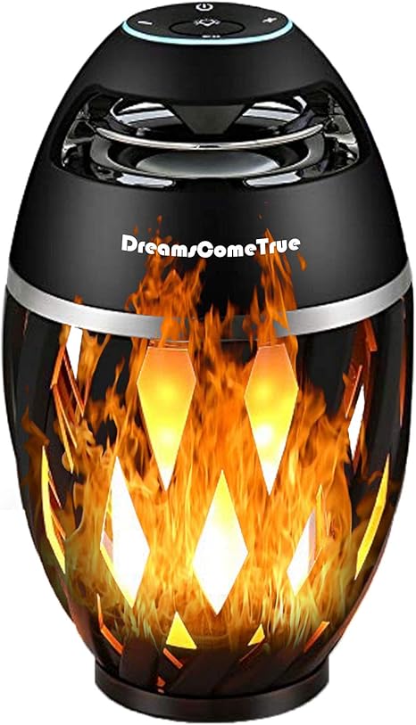 dikaou led flame table lamp
