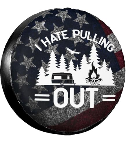 Cafetime Sunflower Spare Tire Cover - Universal Fit For RV, SUV, Truck (15 Inch, Hope Faith Love Design)