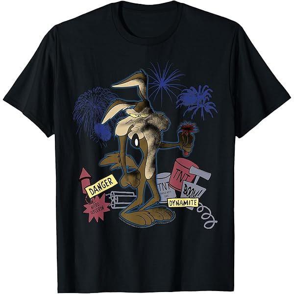 Wile E. Coyote ブラウンTシャツ Vintage Wile E. Coyote T-shirt 90s – For All To Envy