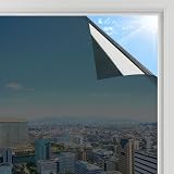 rabbitgoo Heat Reflective Window Film Privacy One Way Mirror 75x400cm