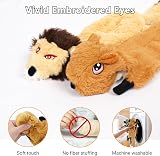 Newthinking No Stuffing Squeaky Dog Toys 6 Pack Long Plush Squeakers view 2