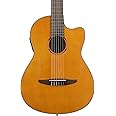 Yamaha NCX1FM NT Acoustic-Electric Nylon-String Classical Guitar With Flame Maple Back and Sides, Natural