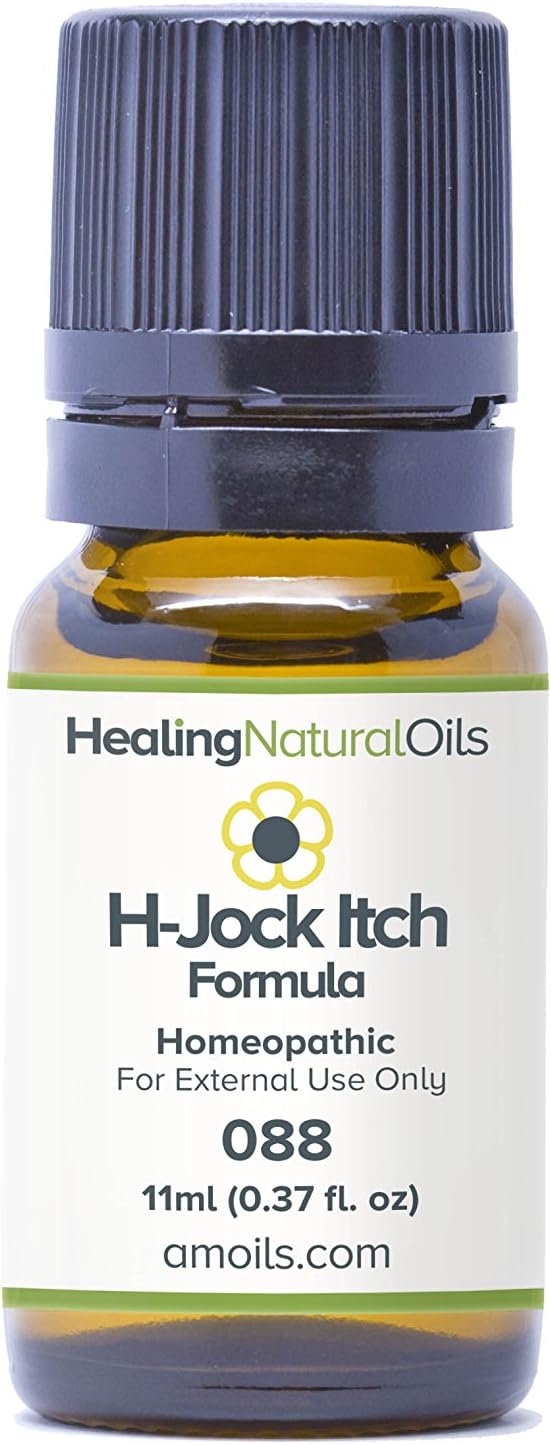 #1 Jock Itch Treatment Alternative - H-Jock Itch Formula - Jock Itch Relief (Tinea Curis) - 90 Day Guarantee - All Natural Product (11ml): Health & Personal Care