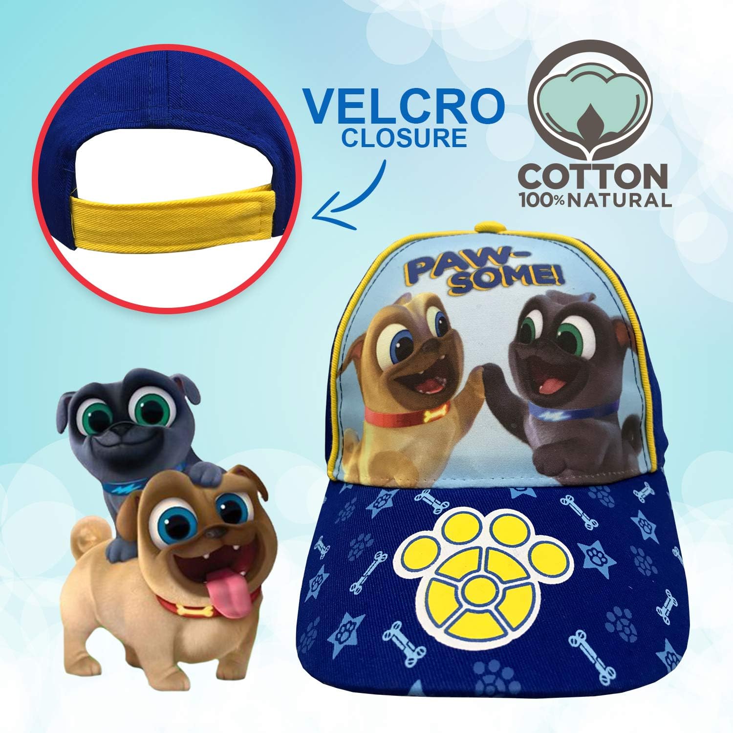 Disney Junior Puppy Dog Pals Toddler Baseball Cap Hat: Clothing