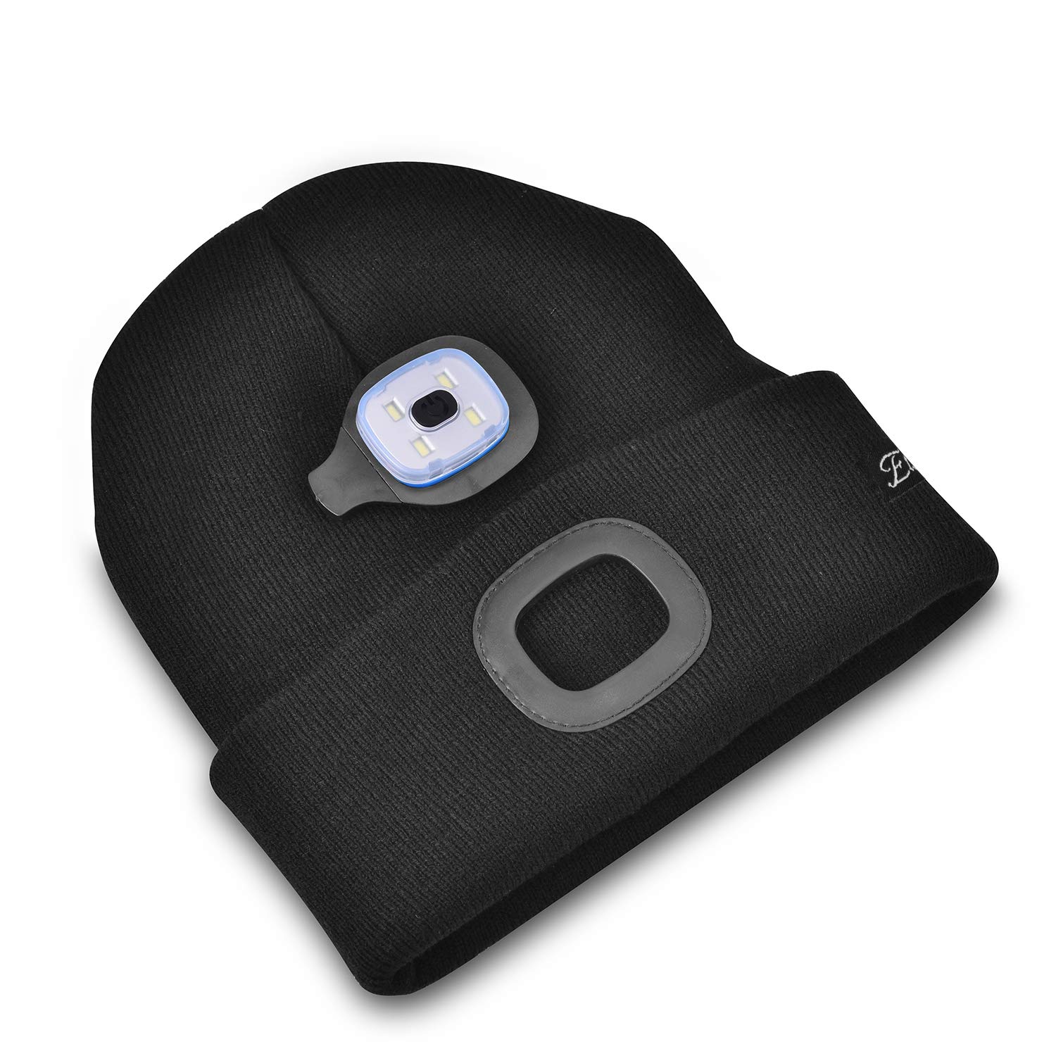 Etsfmoa Unisex Beanie with The Light Gifts for Men Dad Father USB Rechargeable Caps