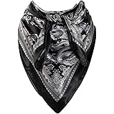 GENEMEN Bandanas for Men and Women Cowboy Bandana Western Scarf Paisley Print Handkerchiefs Pirate Headbands