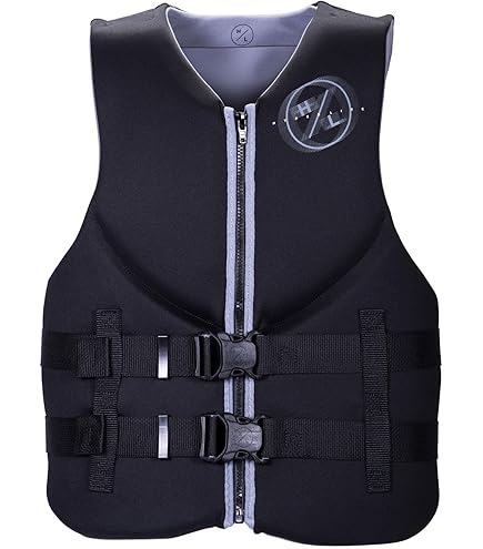 Amazon.com : O'Brien Men's Traditional Neoprene Life Jacket, Black
