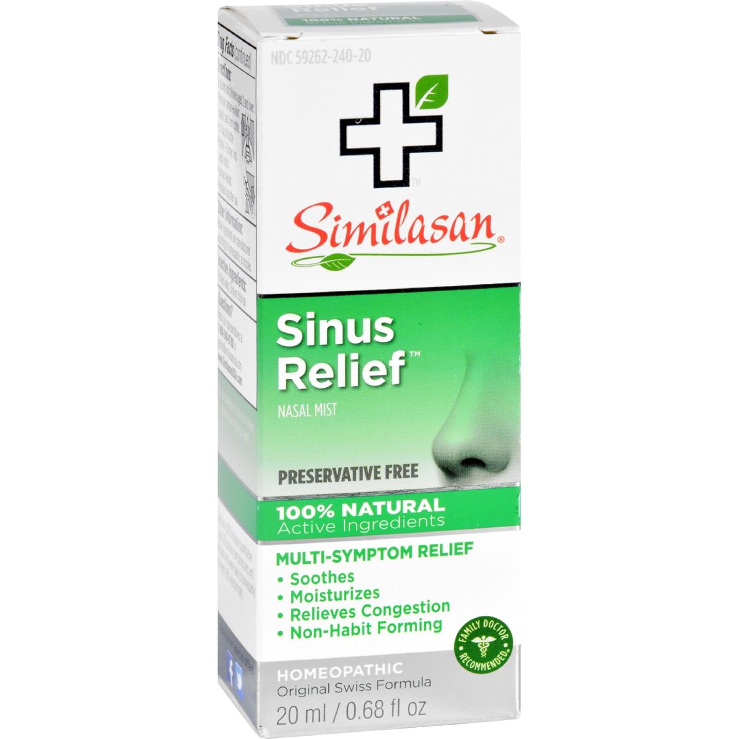 Similasan, Sinus Relief Nasal Spray, 20ml Amazon.ca Health & Personal