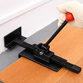 Heavy Duty Ratcheting Hardwood Floor Jack Tool for Wood, Laminate &amp; Vinyl Flooring,Flooring Jacks for Hardwood Floors, Professional Board Tightening &amp; Positioning Aid 