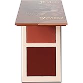 Juvia's Place Bronzed Duo Bronzer Dark - Soft Matte Bronzer, Contour Powder, Pressed Powder, Long-Wearing & Buildable Bronzing Powders - Suitable for Dark to Deep Tan Skin Tone