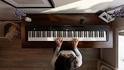 Yamaha P-143 Digital Piano Bundle, Includes 88-Key