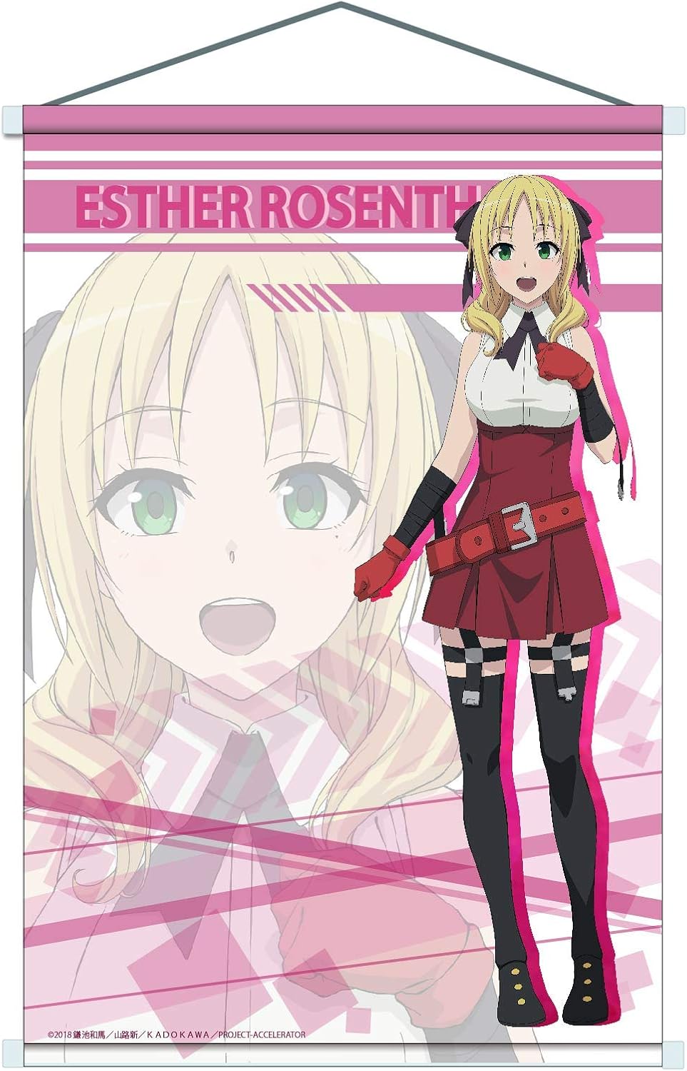 Amazon とある科学の一方通行 エステル ローゼンタール ミニタペストリー アニメ 萌えグッズ 通販