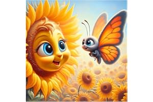 GUMITOON Butterfly Flower Diamond Painting Kits for Adults, 5D Diamond Art Painting by Numbers Kits, DIY Butterfly Diamond Art Kits, Full Round Drill Diamond Paintings for Adults for Home Wall Decor, 12x12in