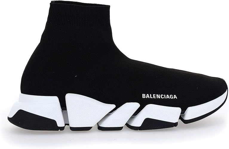 Amazon バレンシアガ ラグジュアリーファッション メンズ w ブラック ポリアミド 運動靴 シーズンパーマネント Balenciaga バレンシアガ シューズ バッグ