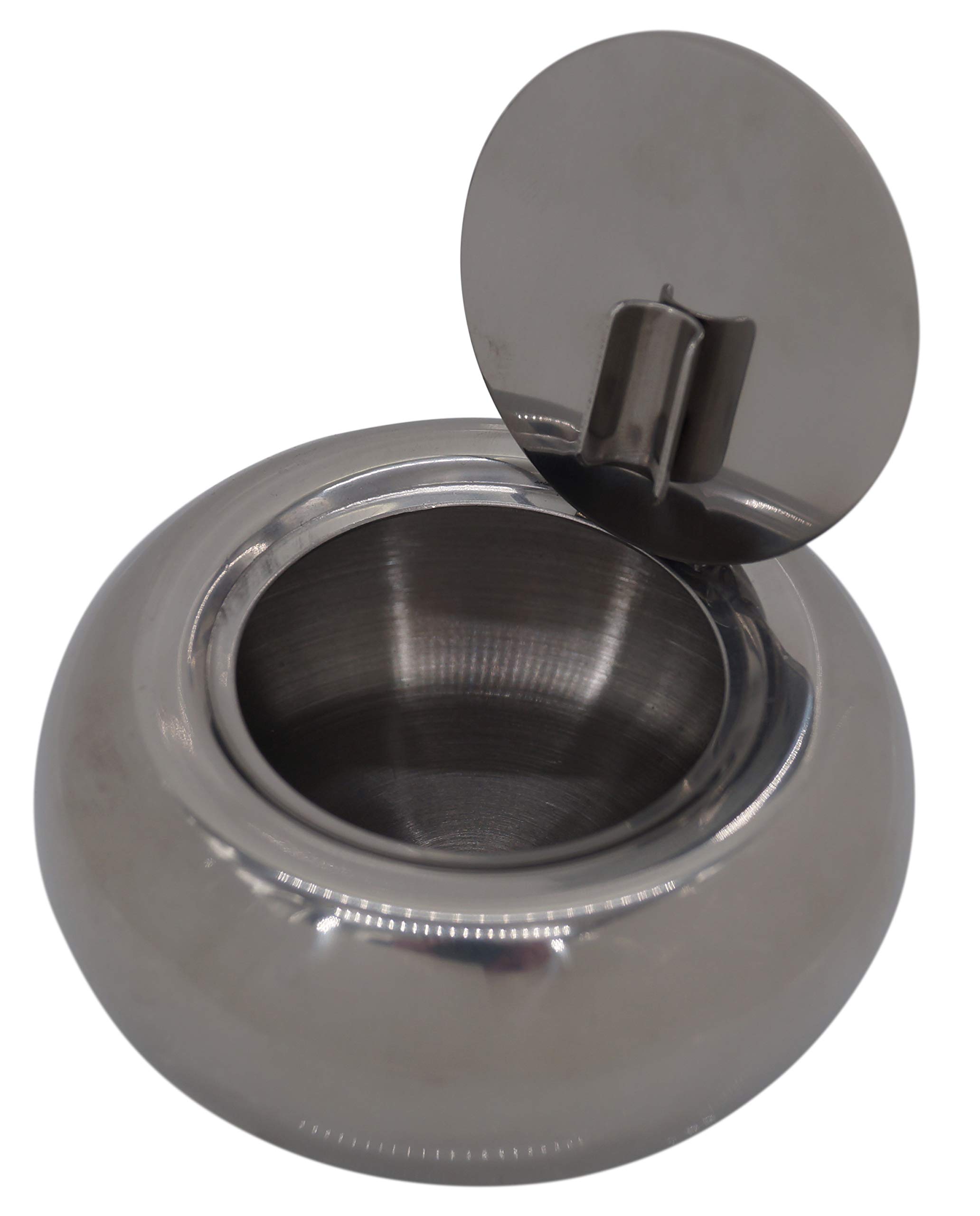 GERMANUS Outdoor Ash Trays, Outdoor Gastro Solid Stainless Steel Patio Ashtray