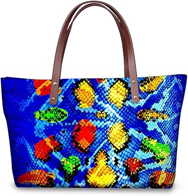 printed shoulder bags