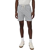 Save Khaki Men's Hemp Stripe Easy Shorts 6"