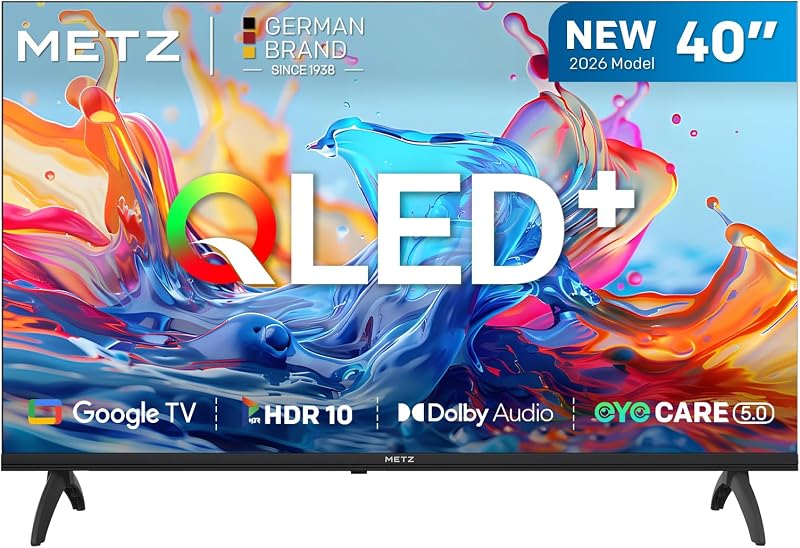 TV 40 Pulgadas Smart TV, Televisor 40” QLED, HDR10, Dolby Audio, Chromecast Integrado, WiFi, Bluetooth 5.1, HDMI 2.1, DVB-T2/S2/C, Ci+, 40MQH7000Y (Modelo 2026) — foto 1 de 8